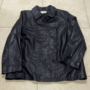 Merona leather jacket